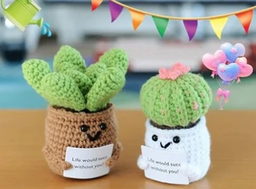 Tanaman Pot-rajutan Tangan: Cara Hidup yang Subur dan Kreatif